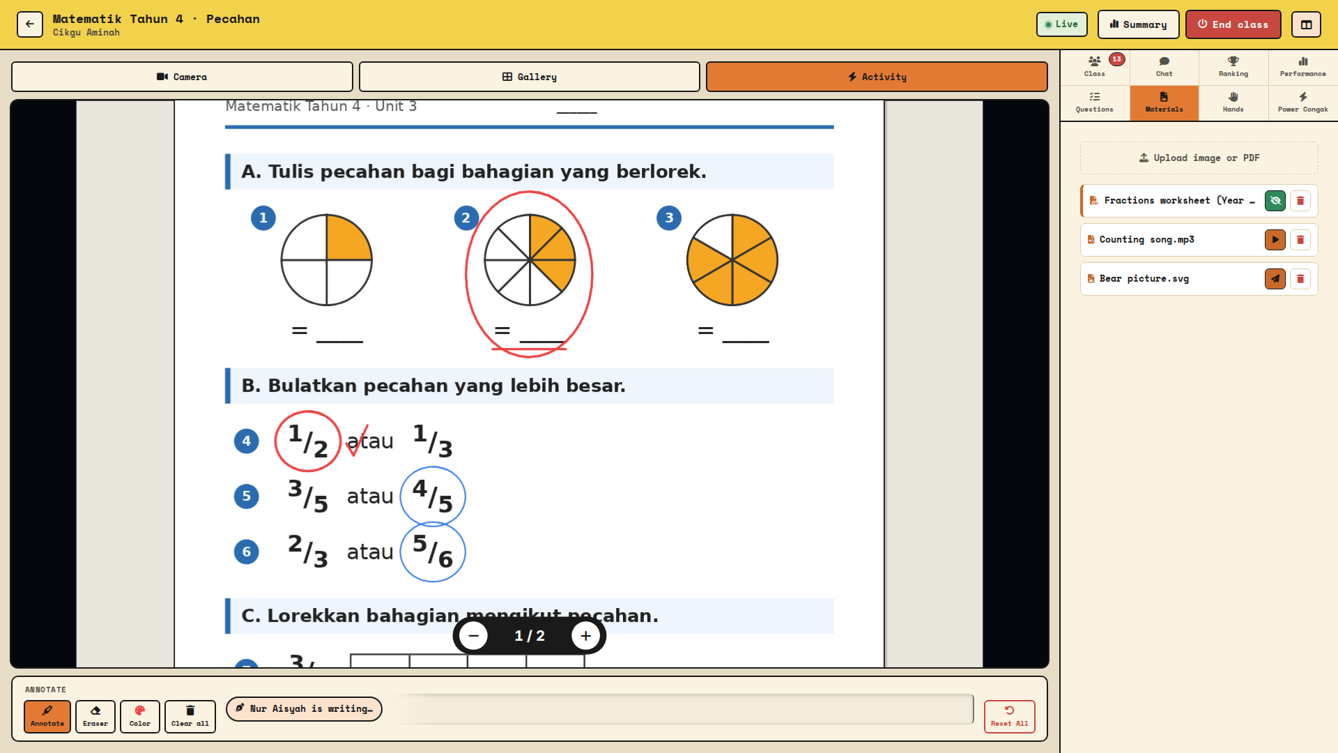 Jenis soalan interaktif